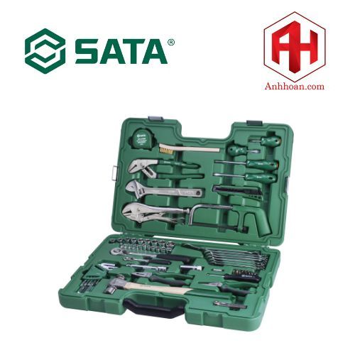 Bộ dụng cụ bảo trì cơ khí 76 chi tiết SATA 09517