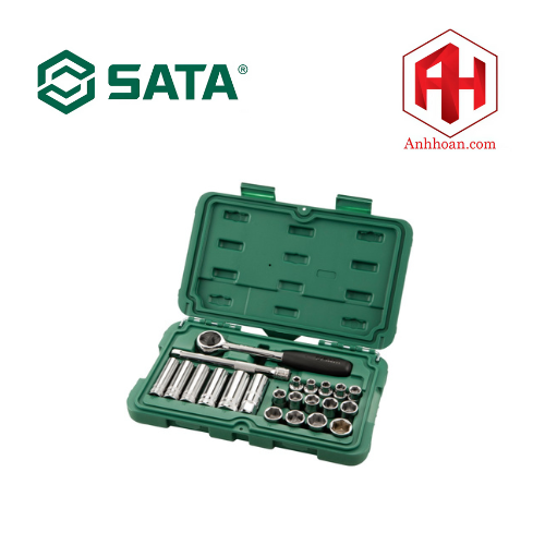 Bộ đầu cờ lê SATA 1/4inch 1 bộ 22 cái 09524