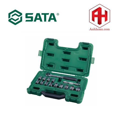 Bộ đầu tuýp SATA 1/2"  15 chi tiết 09525
