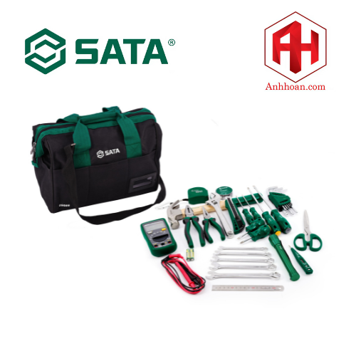 Bộ túi đồ nghề bảo trì 32 chi tiết SATA 09556