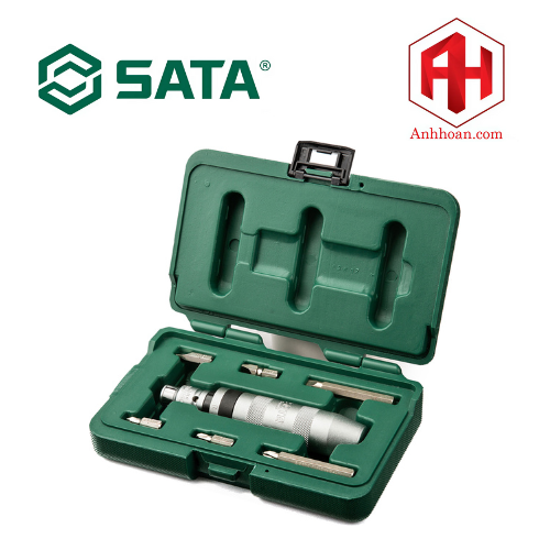 Bộ tuốc nơ vít đóng tự động 8 chi tiết SATA 09602