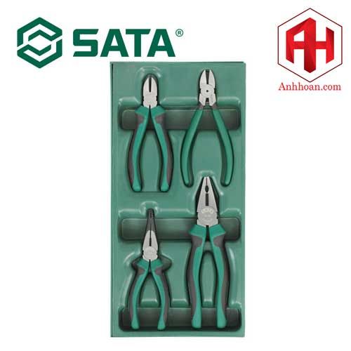 Bộ khay kìm 4 chi tiết Sata 09912A