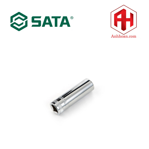 Đầu tuýp lục giác thân dài 1/2" ,15mm SATA 13406