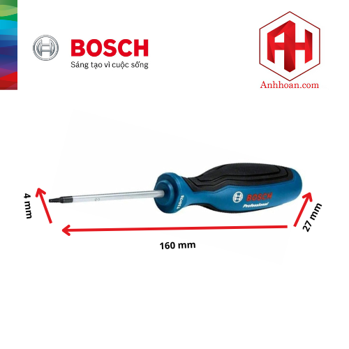 Bosch Tua vít đầu bông TX10*75 mm 1600A01V0A