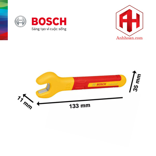 Bosch Cờ lê cách điện 1000V VDE 13mm 1600A02NF1
