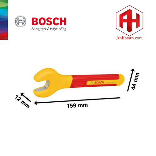 Bosch Cờ lê cách điện 1000V VDE 17mm 1600A02NF2