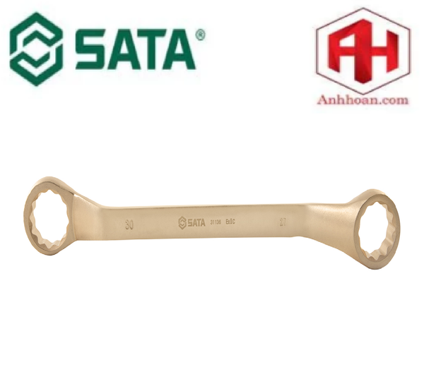 Cờ lê 2 đầu  vòng chống cháy nổ 27*30mm SATA 31136