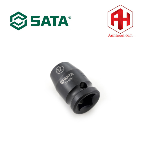 Đầu tuýp đen 6 cạnh SATA 12mm 34305