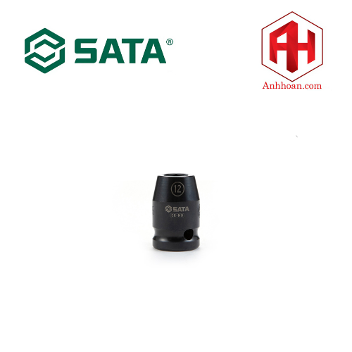 Đầu tuýp đen 6 cạnh SATA 15mm 34308