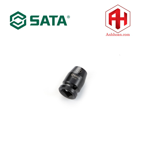 Đầu tuýp đen 6 cạnh SATA 17mm 34310