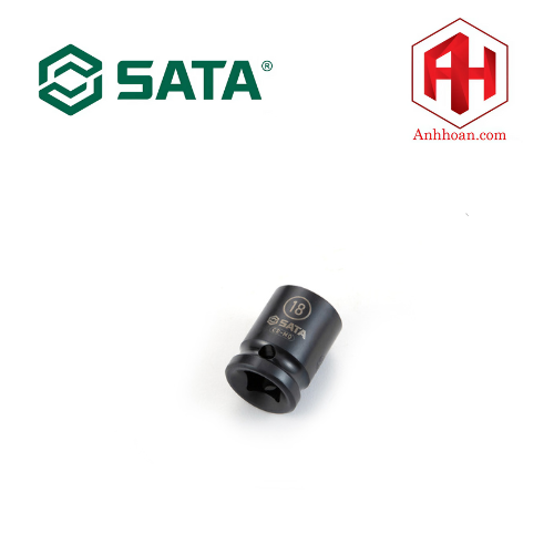 Đầu tuýp đen 6 cạnh SATA 19mm 34312