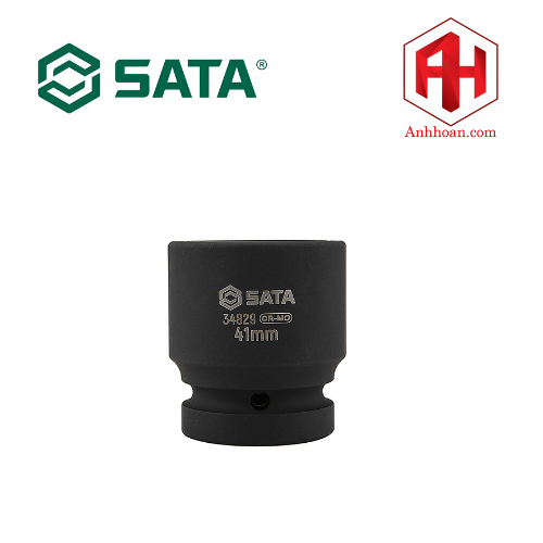 Đầu tuýp đen SATA 41mm 34829