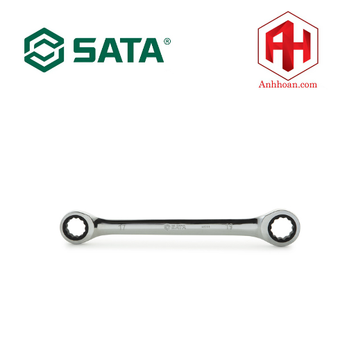 Cờ lê 2 đầu vòng 17*19MM SATA 46206