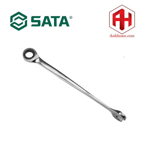 Cờ lê vòng miệng tay đòn tự động 12mm SATA 46305