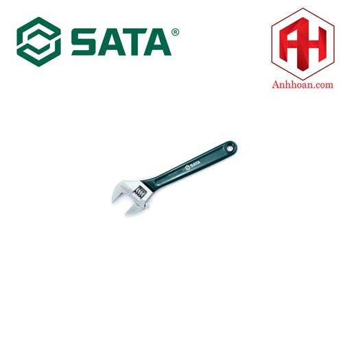 Mỏ lết tay cầm cao su 4" SATA 47248