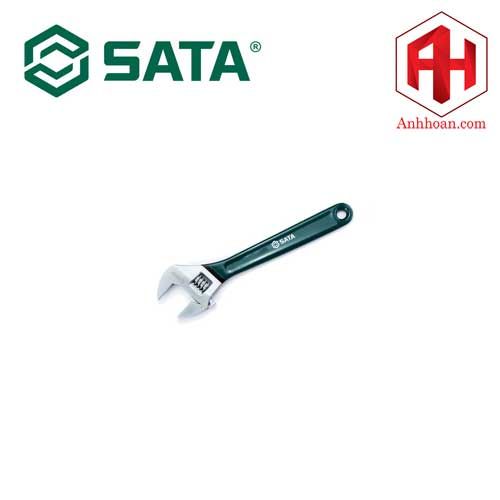 Mỏ lết tay cầm cao su 6" SATA 47249
