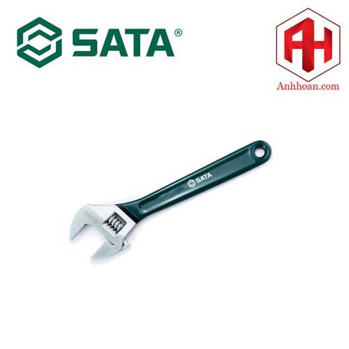 Mỏ lết tay cầm cao su 15" SATA 47253