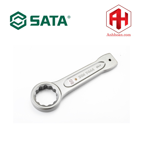 Cờ lê đóng đầu vòng 80mm SATA 48523