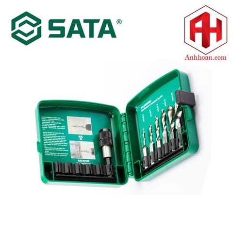 Bộ mũi khoan xoắn Taro HSS bộ 7 cái SATA 50457