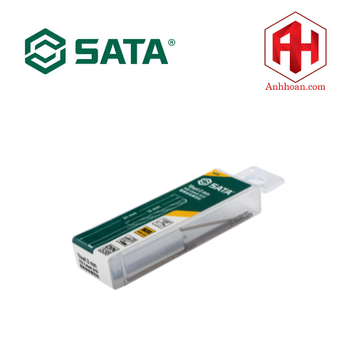 Bộ 10 mũi khoan chuôi tròn 4.2mm SATA 52342