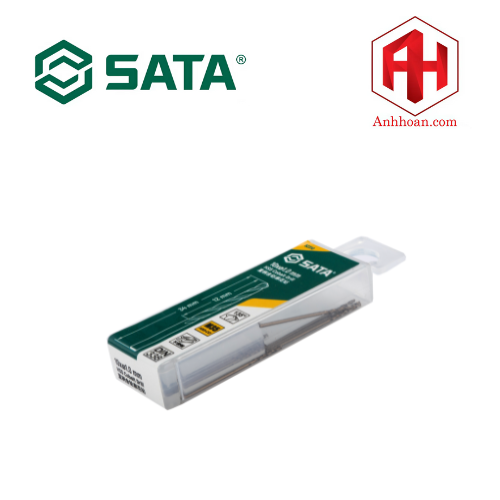 Bộ 10 mũi khoan chuôi tròn 5.2mm SATA 52352