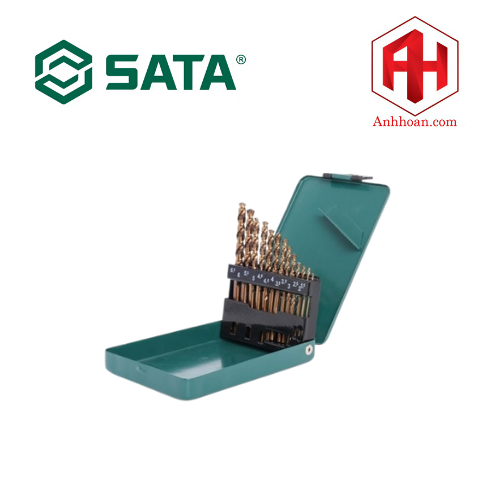 Bộ mũi khoan xoắn 1 bộ 25 cái SATA 52825