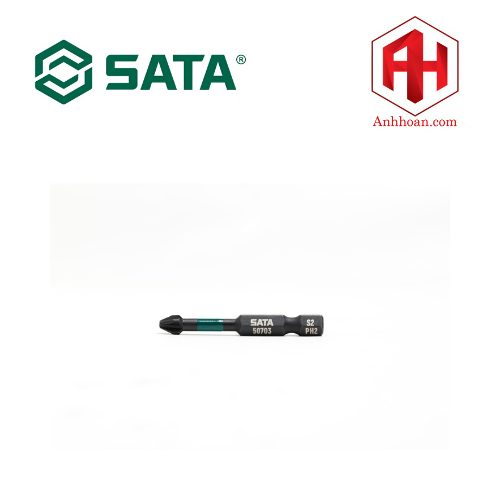 Bộ đầu tuốc nơ vít đen SATA 1/4 inch 1 bộ 10 cái 59703