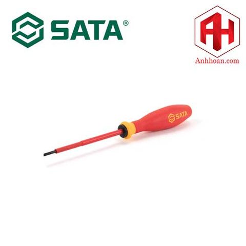 Tuốc nơ vít đầu dẹp SATA 3 5*100mm 205mm 61310