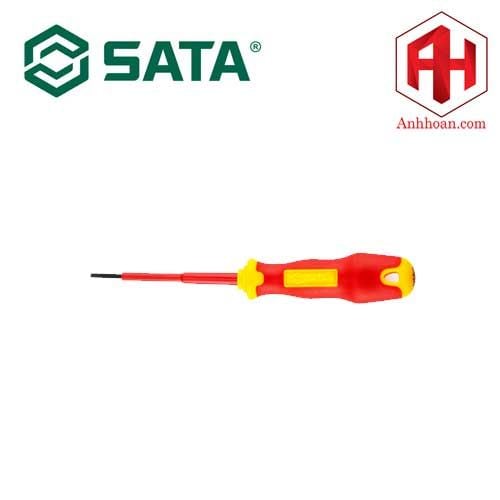 Tuốc nơ vít đầu dẹp  5.5*125mm  SATA 61324