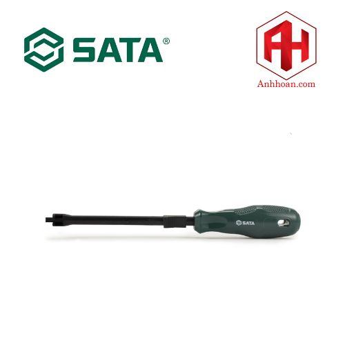 Tuốc nơ vít A đầu dẹp có rãnh kẹp 4*125mm SATA 62250