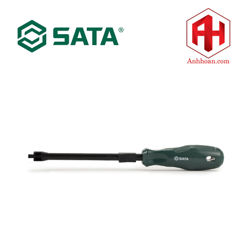 Tuốc nơ vít A đầu dẹp có rãnh kẹp 5*150mm SATA 62251