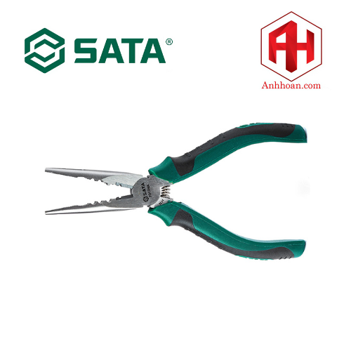 Kìm đa năng mũi thẳng nhọn SATA 6 inch 70124A