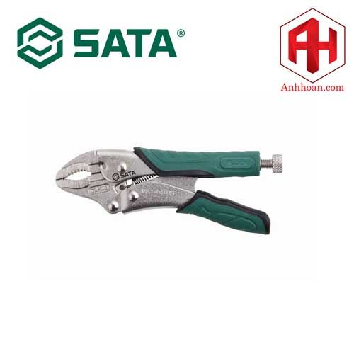 Kìm khóa mũi cong SATA 7 inch 71106