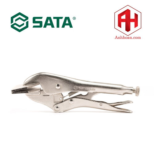 Kìm bấm chết mỏ kẹp bằng 8" SATA 71501