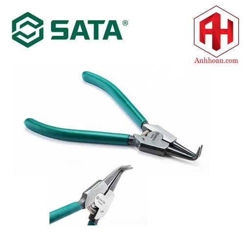 Kìm mở phe ngoài mũi cong 7" SATA 72002