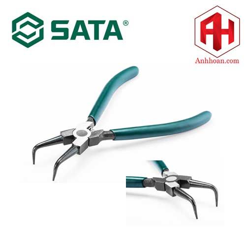 Kìm mở phe trong mũi cong 7" SATA 72005