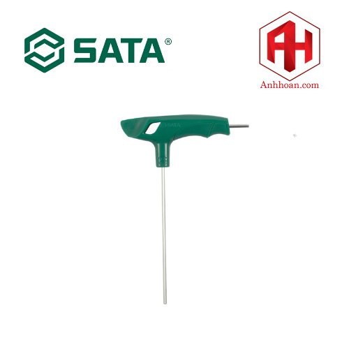 Lục giác tay cầm chữ T bọc nhựa 2mm SATA 83305