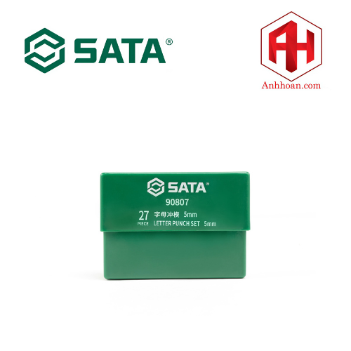 Bộ đột-đục 27 chữ cái SATA 5mm 1 bộ 27 cái 90807