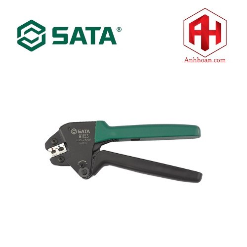 Kìm bấm đầu cốt dây điện terminal SATA 91153