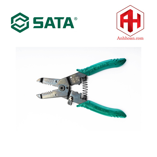 Kìm cắt - tuốt dây 6" SATA 91201