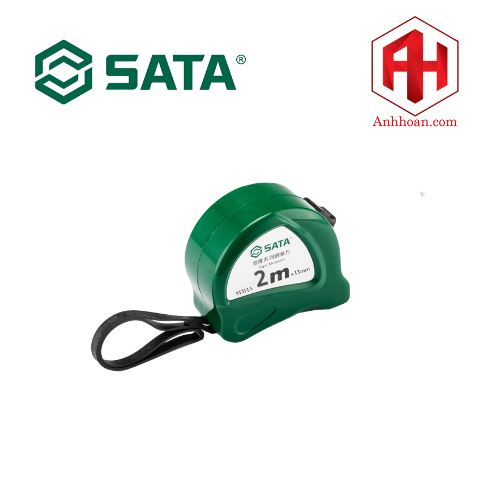 Thước cuộn thép 13mm*2m SATA 91311A