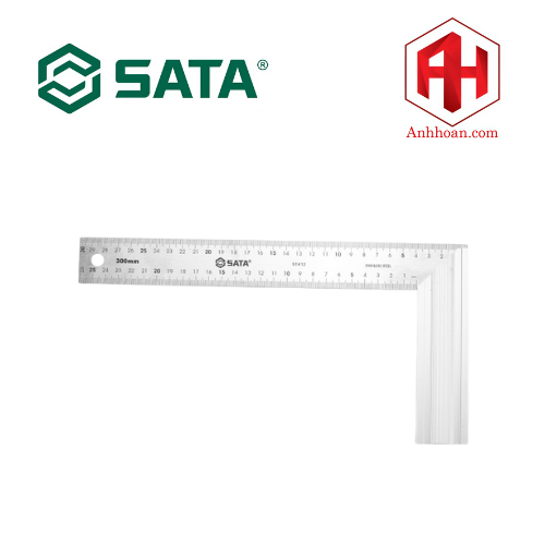 Thước lá vuông góc 300mm SATA 91412