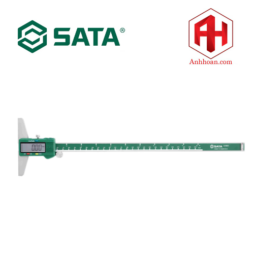 Thước đo độ sâu SATA 0-200mm 91552