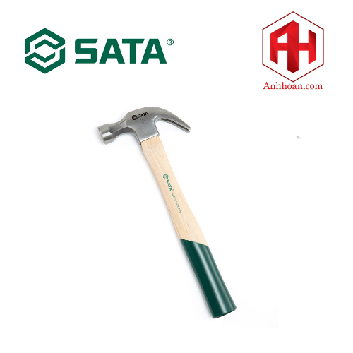 Búa nhổ đinh cán gỗ 1.5LBS 390mm SATA 92325