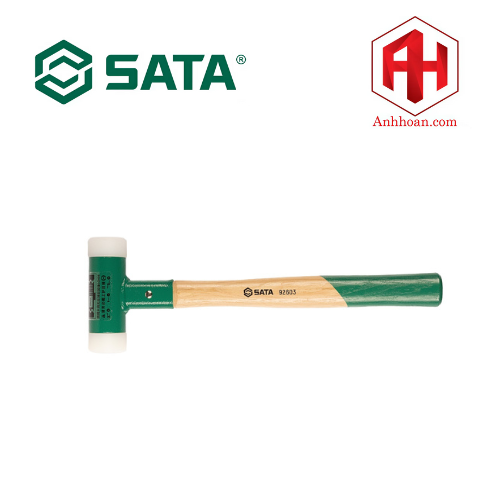 Búa nhựa chống nảy cán gỗ 40mm SATA 92603