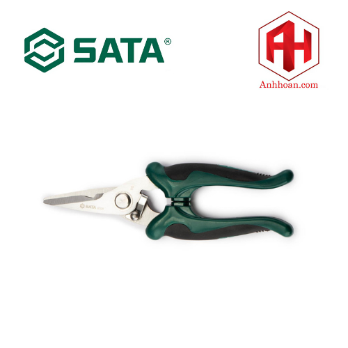 Kéo cắt dây điện đa năng mũi thẳng  7 inch SATA 93105