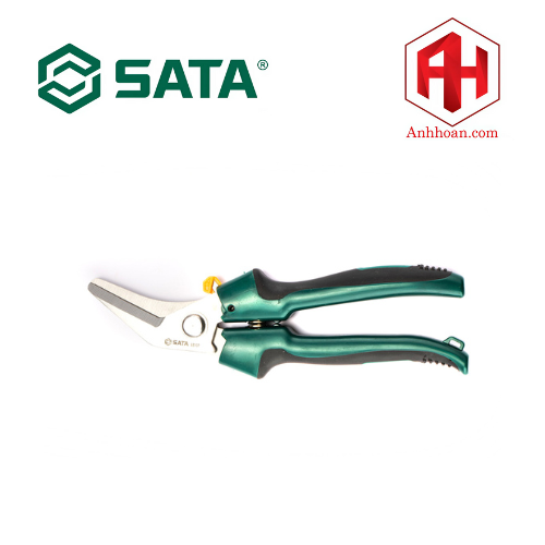 Kéo cắt góc dây điện mũi cong 8 inch SATA 93107