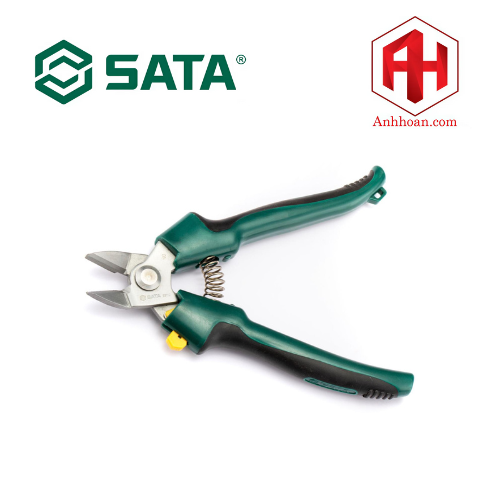 Kéo mũi cong cắt dây có lò xo 7 inch SATA 93110