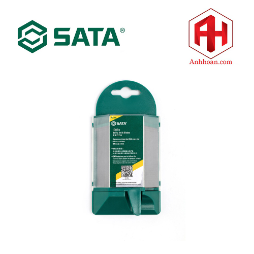 Bộ 100 lưỡi dao rọc giấy 60*19mm SATA 93435A