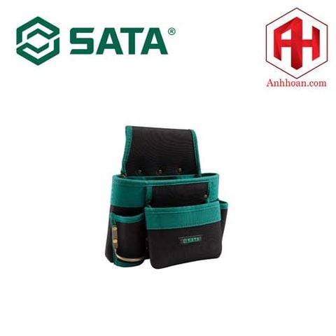 Túi đựng đồ nghề đeo thắt lưng 6 ngăn SATA 250*280mm 95212